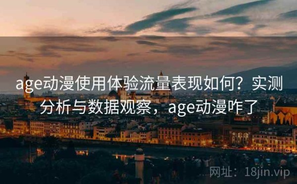 age动漫使用体验流量表现如何？实测分析与数据观察，age动漫咋了