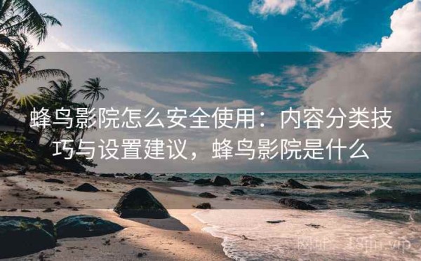 蜂鸟影院怎么安全使用：内容分类技巧与设置建议，蜂鸟影院是什么