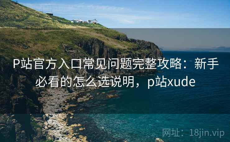 P站官方入口常见问题完整攻略：新手必看的怎么选说明，p站xude