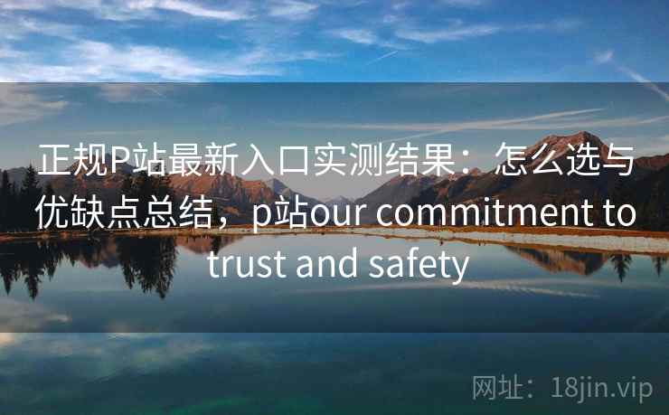 正规P站最新入口实测结果：怎么选与优缺点总结，p站our commitment to trust and safety