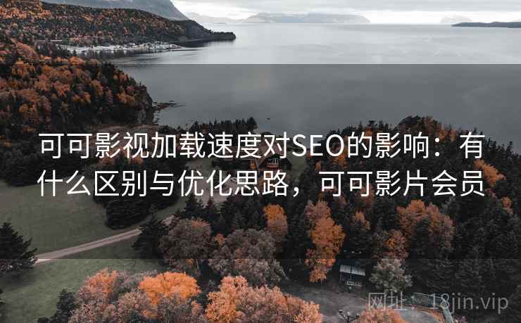可可影视加载速度对SEO的影响：有什么区别与优化思路，可可影片会员