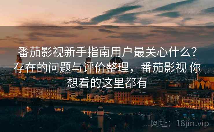 番茄影视新手指南用户最关心什么？存在的问题与评价整理，番茄影视 你想看的这里都有