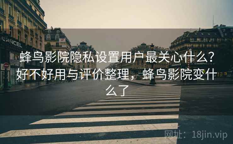 蜂鸟影院隐私设置用户最关心什么？好不好用与评价整理，蜂鸟影院变什么了