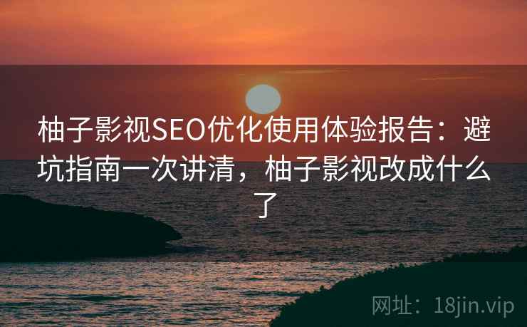 柚子影视SEO优化使用体验报告：避坑指南一次讲清，柚子影视改成什么了